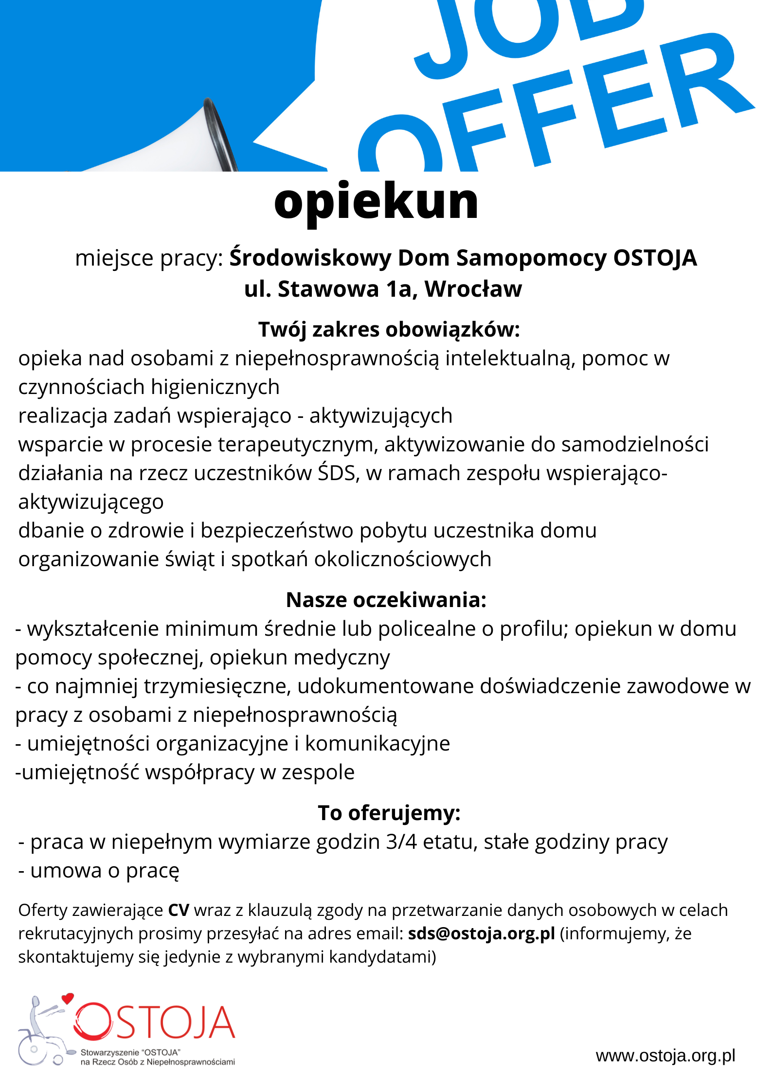 oferty pracy OSTOJA Wrocław