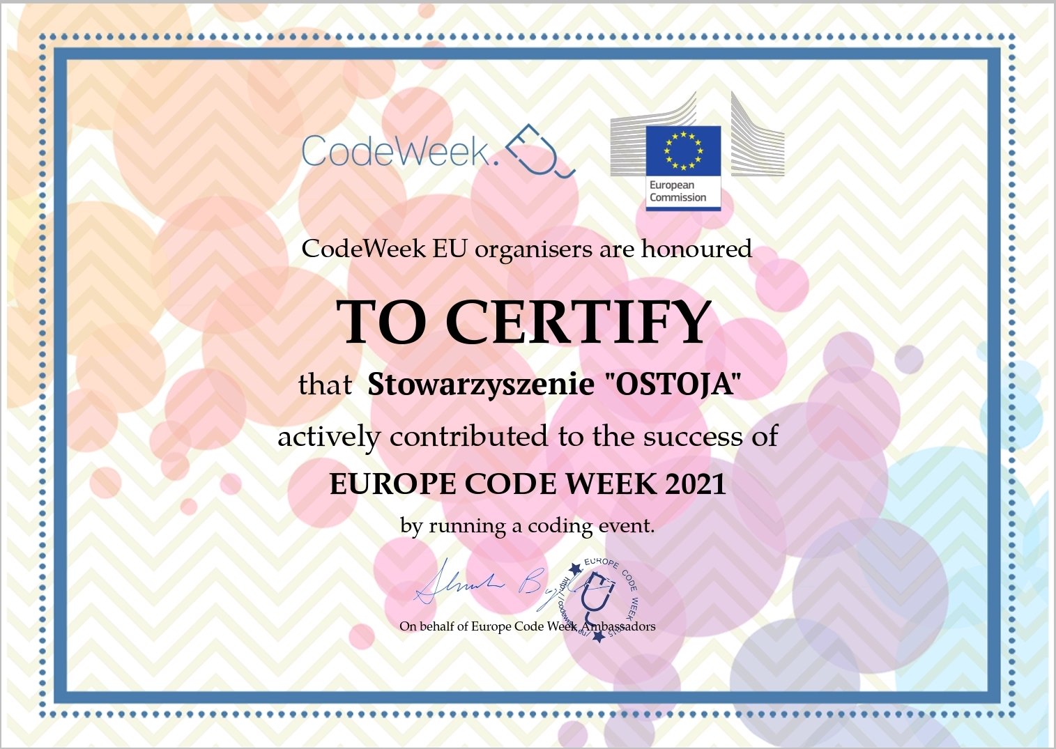 Code Week 2021 CTR Ostoja Wrocław